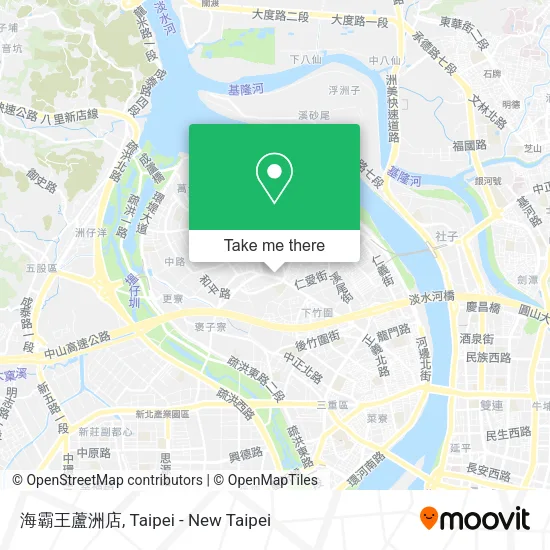 海霸王蘆洲店 map
