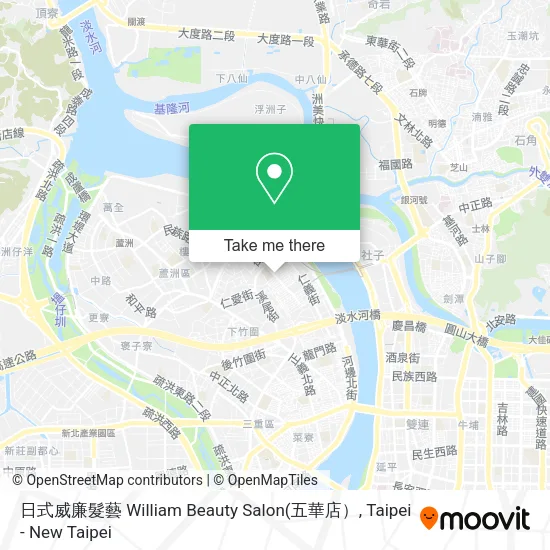 日式威廉髮藝 William Beauty Salon地圖