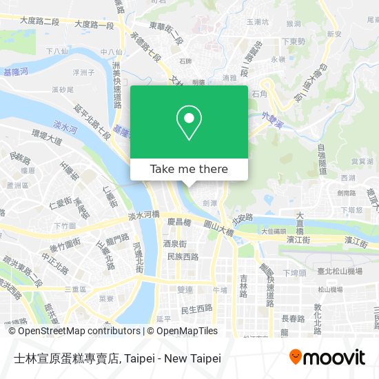 士林宣原蛋糕專賣店 map