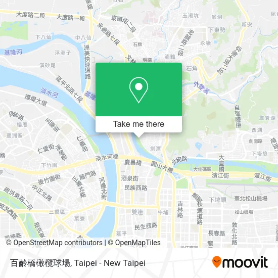 百齡橋橄欖球場地圖
