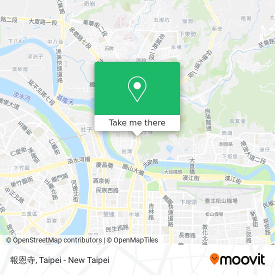 報恩寺 map