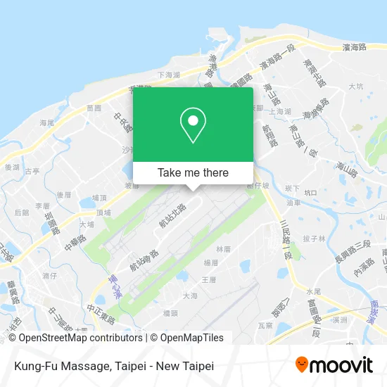Kung-Fu Massage map