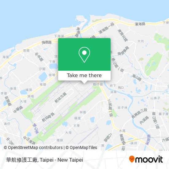 華航修護工廠 map