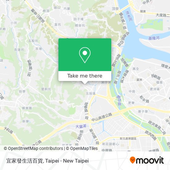 宜家發生活百貨 map
