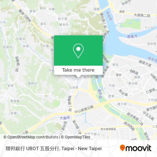 聯邦銀行 UBOT 五股分行 map