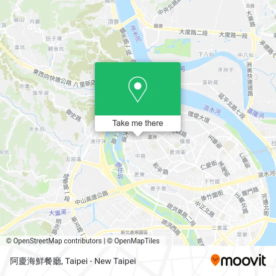 阿慶海鮮餐廳地圖