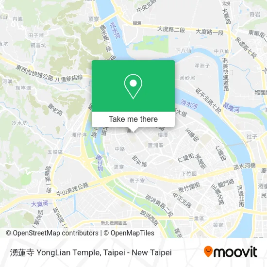 湧蓮寺 YongLian Temple地圖