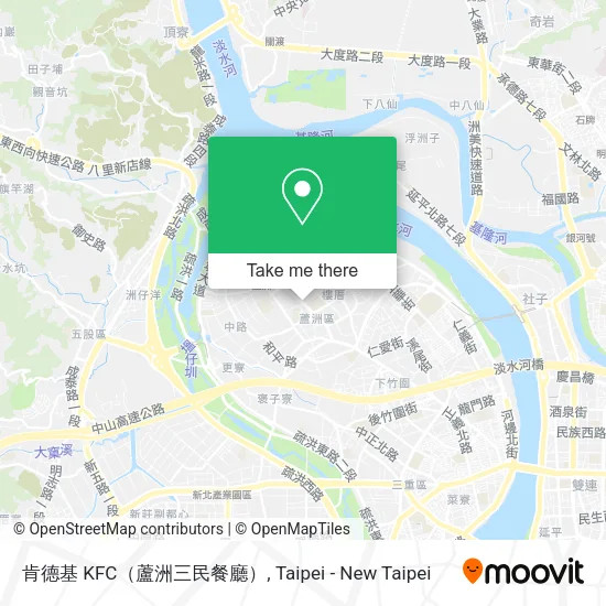 肯德基 KFC（蘆洲三民餐廳）地圖