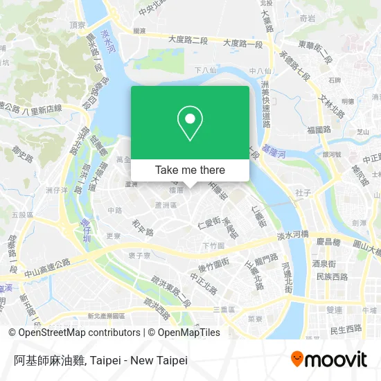 阿基師麻油雞 map