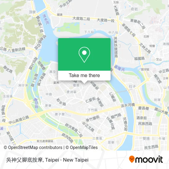 吳神父腳底按摩地圖