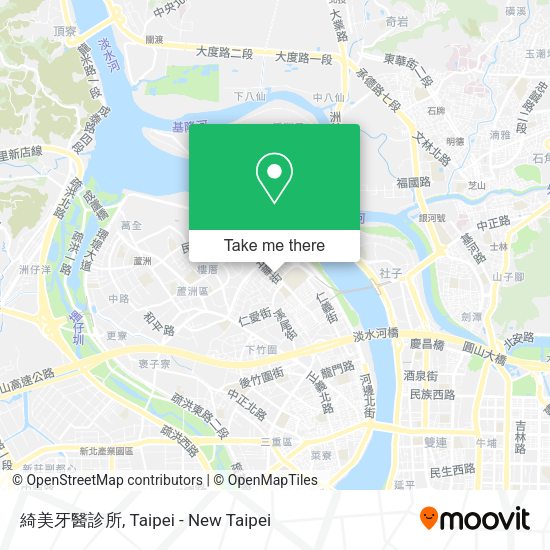 綺美牙醫診所地圖