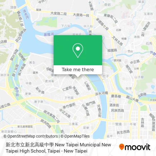 新北市立新北高級中學 New Taipei Municipal New Taipei High School map