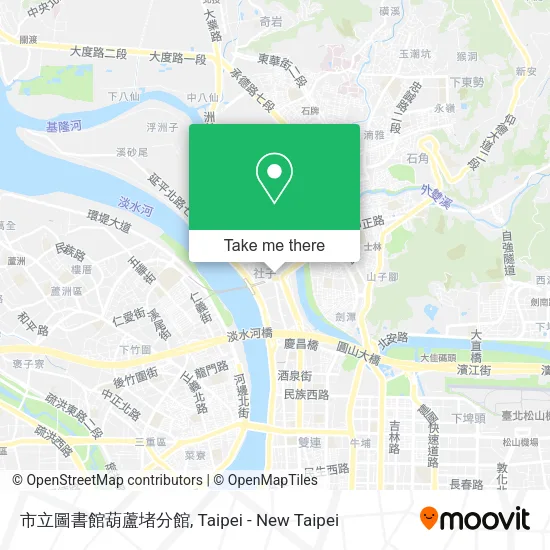 市立圖書館葫蘆堵分館地圖