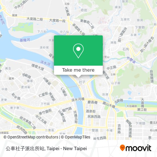 公車社子派出所站 map