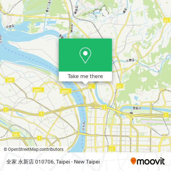 全家 永新店 010706 map