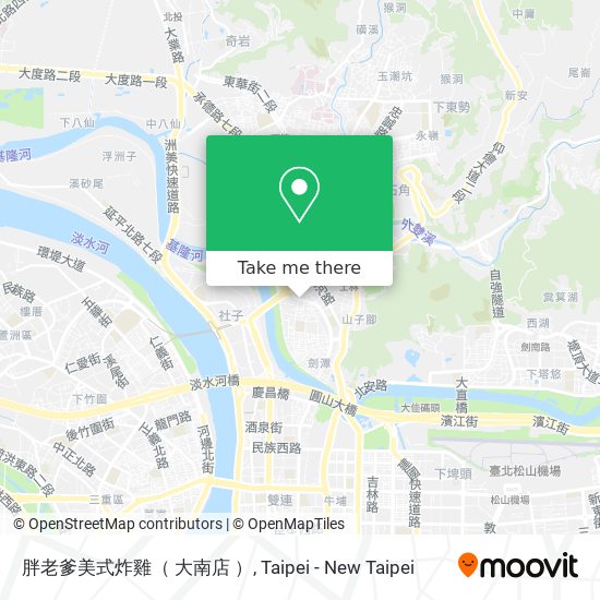胖老爹美式炸雞（ 大南店 ） map