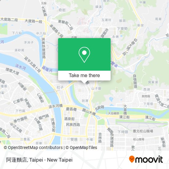 阿蓮麵店 map