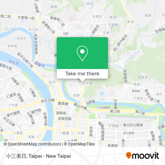 小三美日 map