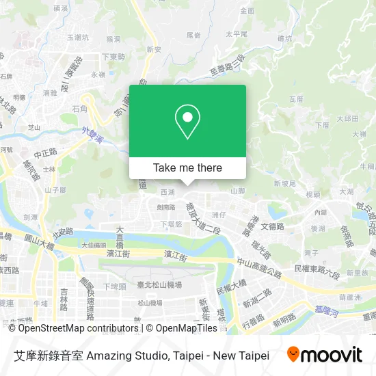 艾摩新錄音室 Amazing Studio map