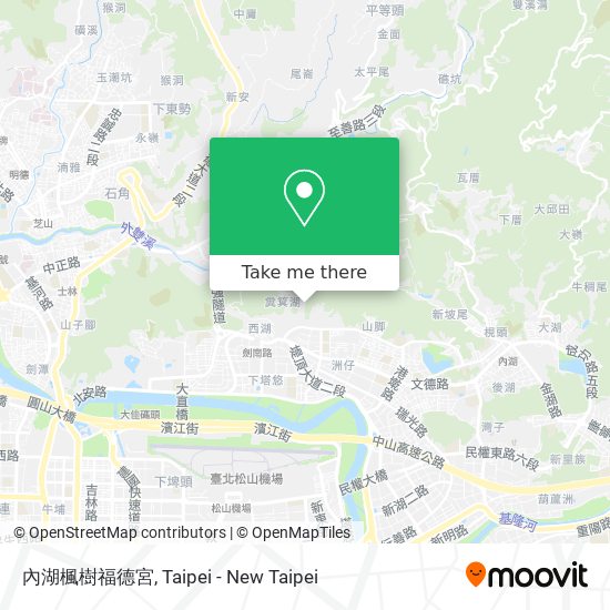內湖楓樹福德宮 map