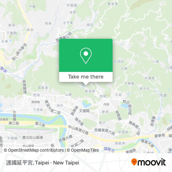 護國延平宮 map