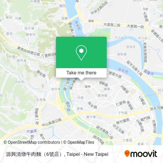 源興清燉牛肉麵（6號店） map