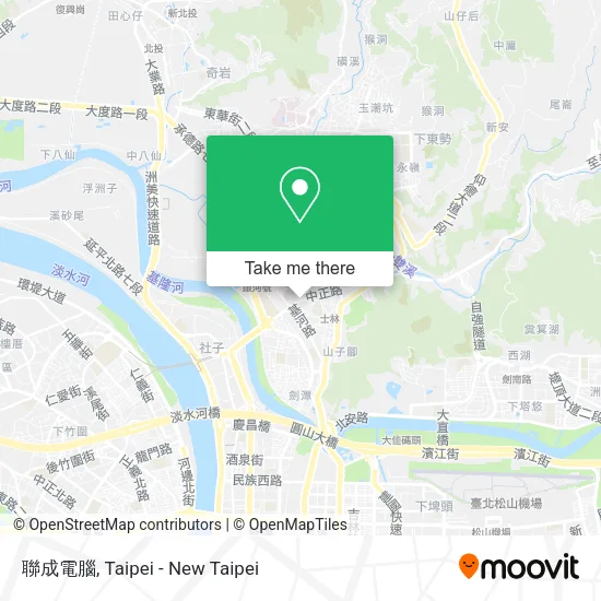 聯成電腦 map
