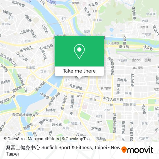 桑富士健身中心 Sunfish Sport & Fitness map