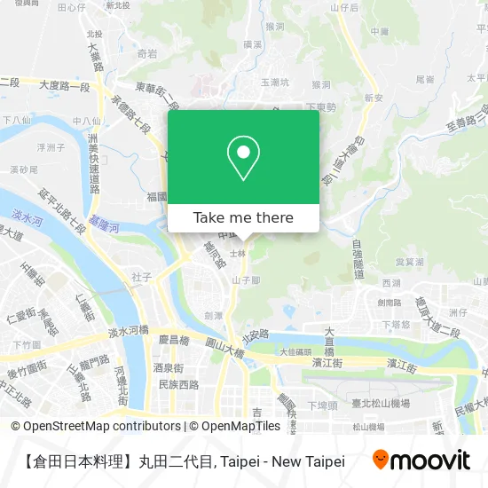 【倉田日本料理】丸田二代目 map