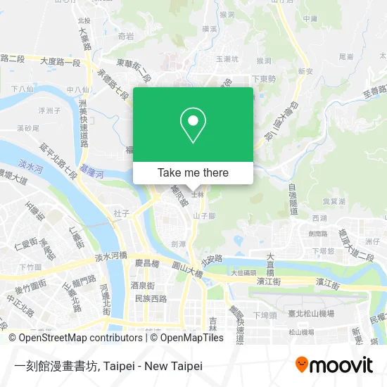 一刻館漫畫書坊地圖