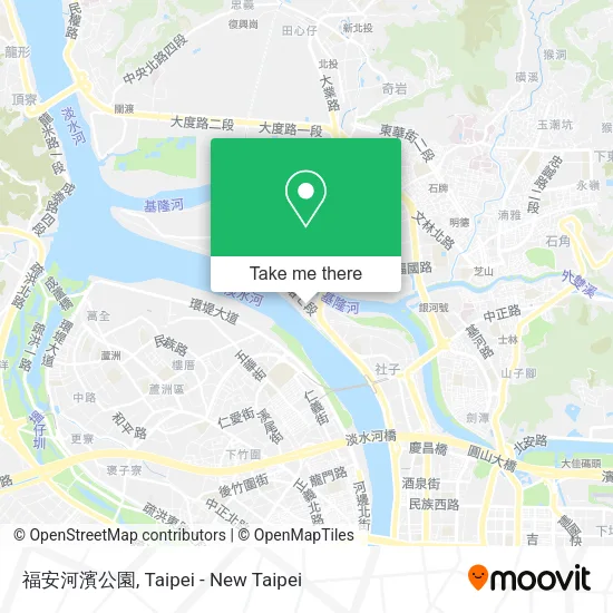 福安河濱公園地圖
