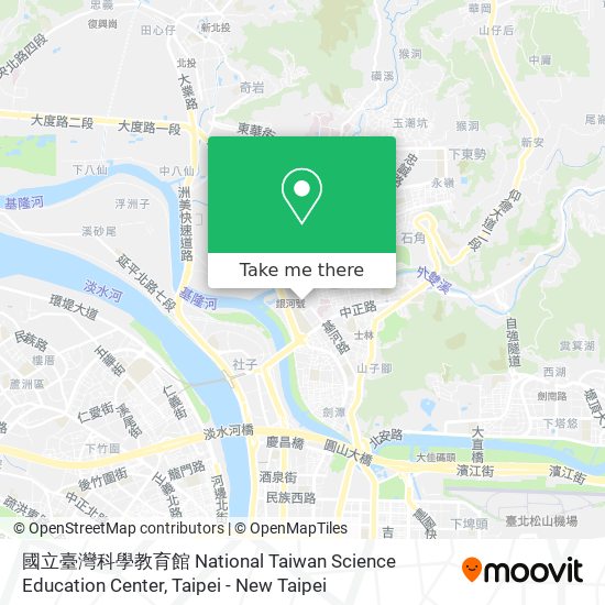 國立臺灣科學教育館 National Taiwan Science Education Center map