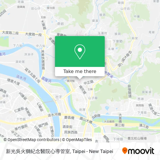 新光吳火獅紀念醫院心導管室 map