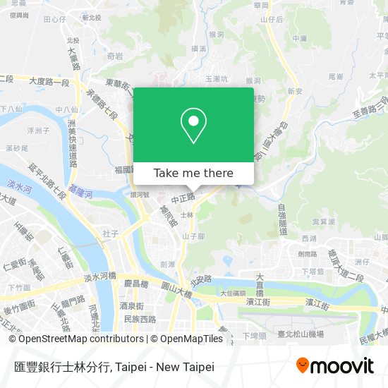 匯豐銀行士林分行 map