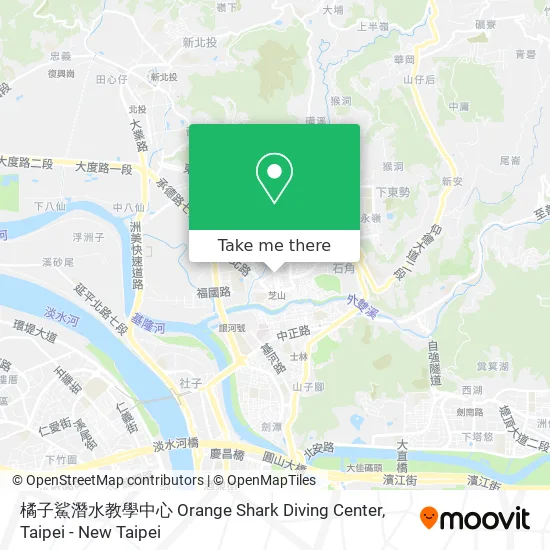 橘子鯊潛水教學中心 Orange Shark Diving Center map