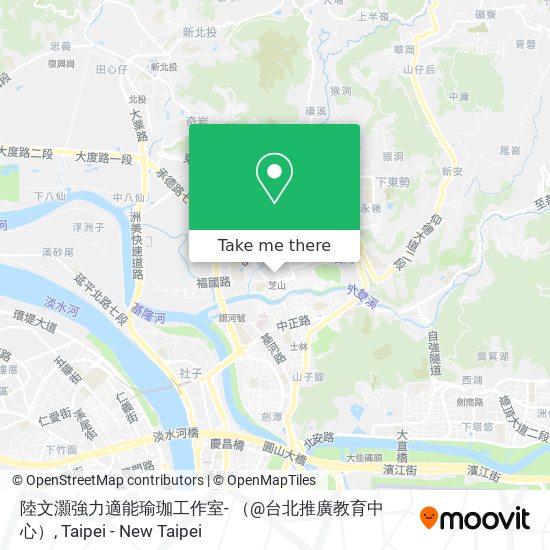 陸文灝強力適能瑜珈工作室- （@台北推廣教育中心） map
