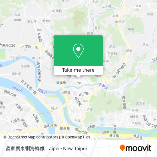 蔡家廣東粥海鮮麵 map