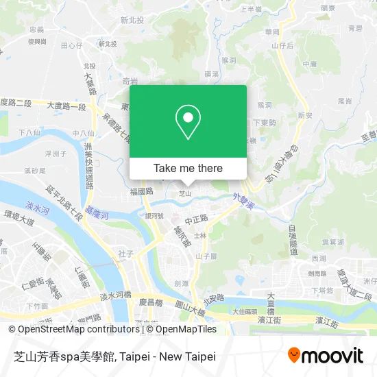 芝山芳香spa美學館地圖