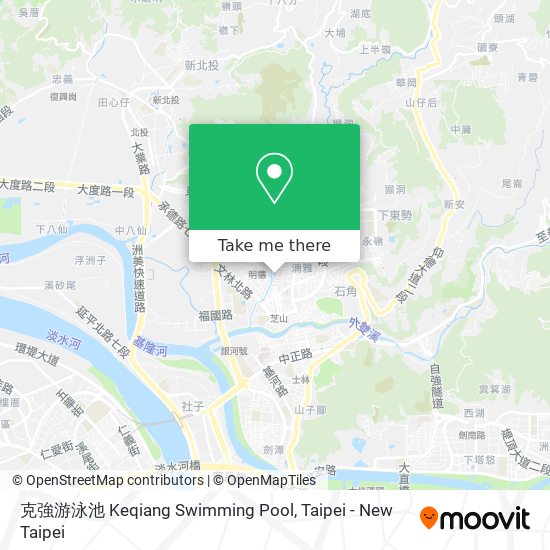 克強游泳池 Keqiang Swimming Pool map