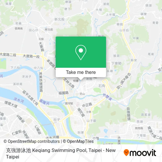 克強游泳池 Keqiang Swimming Pool地圖