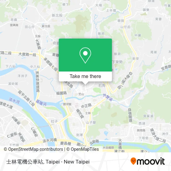 士林電機公車站地圖