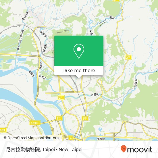 尼古拉動物醫院 map