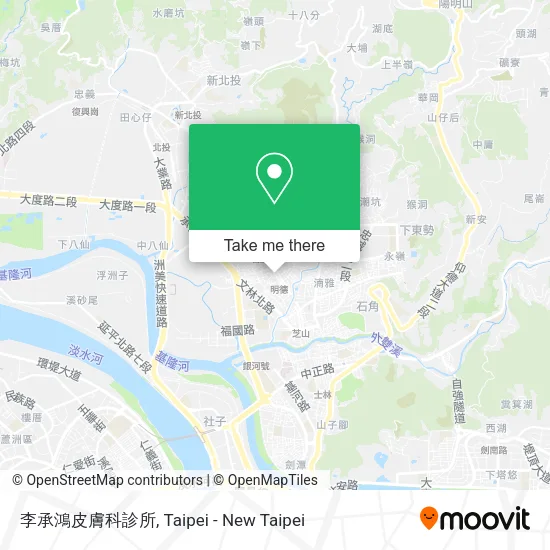 李承鴻皮膚科診所地圖