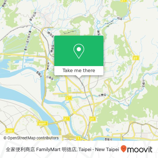 全家便利商店 FamilyMart 明德店 map