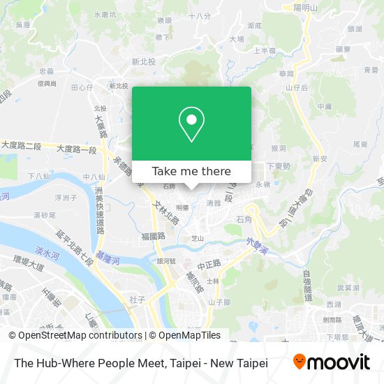 The Hub-Where People Meet map