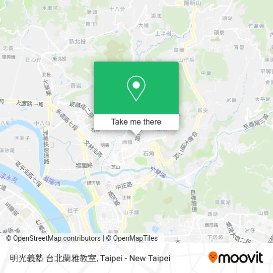 明光義塾 台北蘭雅教室 map