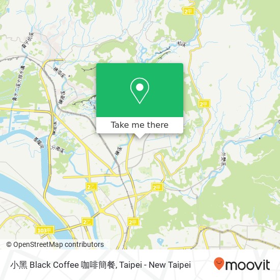 小黑 Black Coffee 咖啡簡餐 map