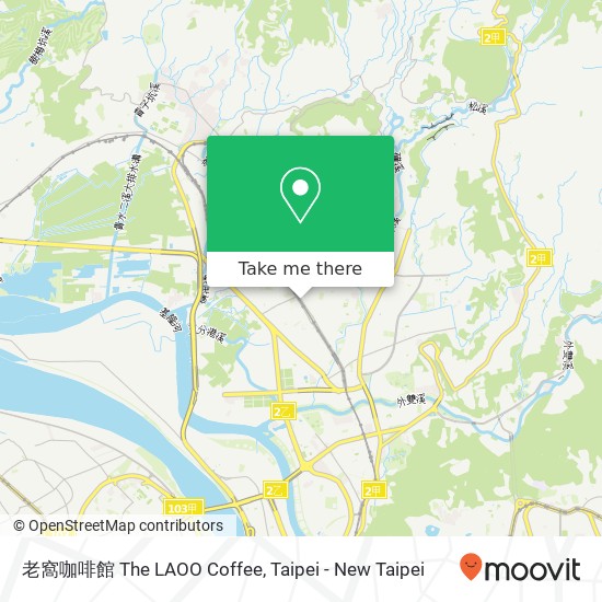老窩咖啡館 The LAOO Coffee map