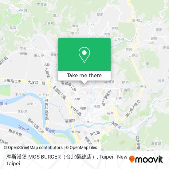 摩斯漢堡 MOS BURGER（台北榮總店） map