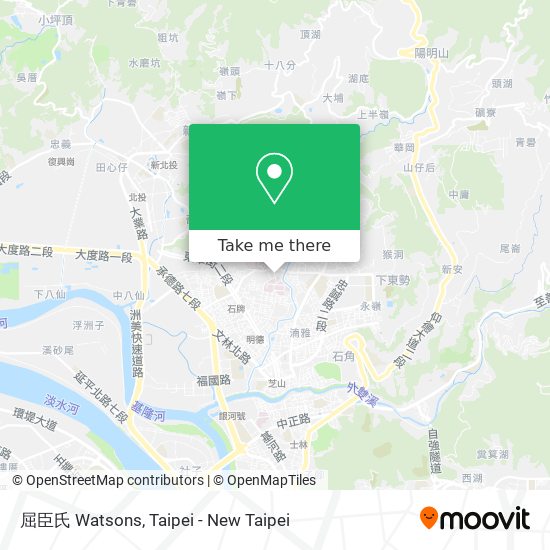 How To Get To 屈臣氏watsons In 北投區by Bus Or Metro